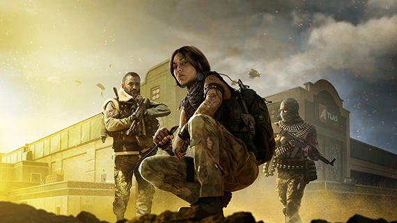 Call of Duty modern warfare game artwork