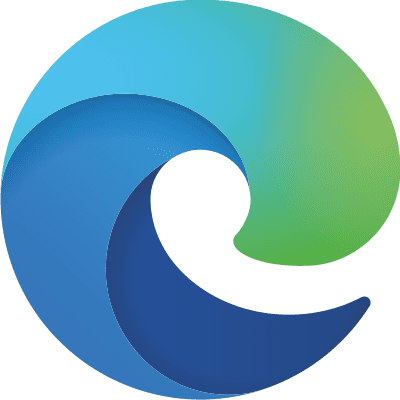 Microsoft Edge browser logo icon
